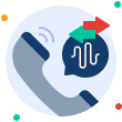 Outsourced Call Agent Robot Icon